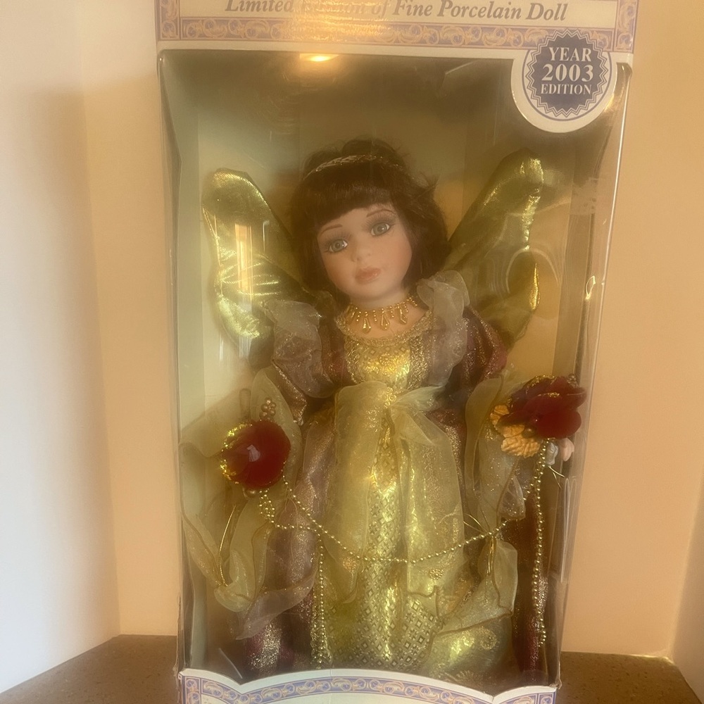 Vanessa collection  Limited edition of fine porcelain doll.